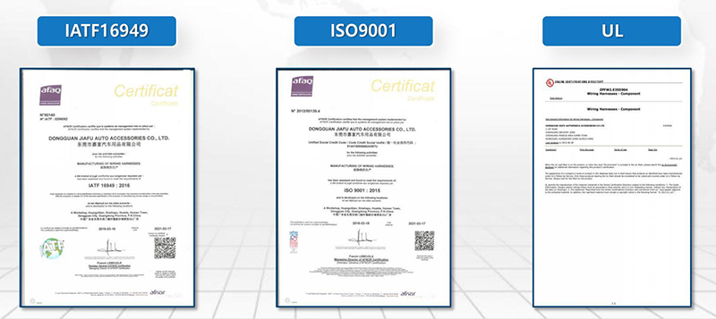 Certificates