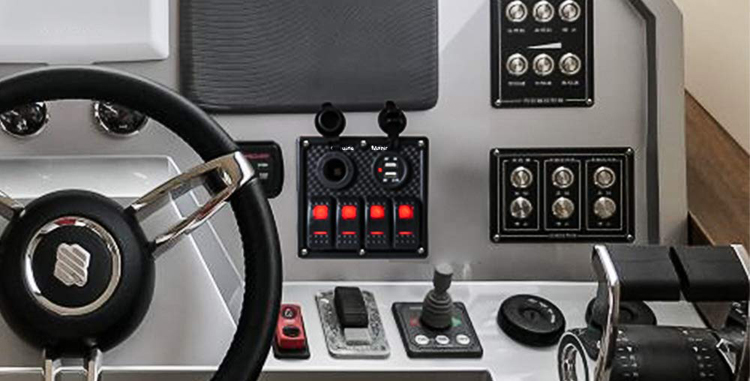 boat switch panel
