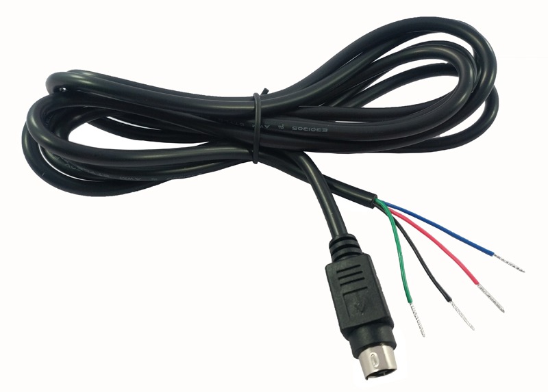 4pin mini din cable