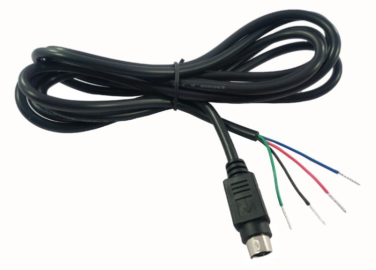 4pin mini din cable