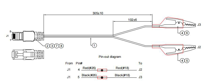test clip cable