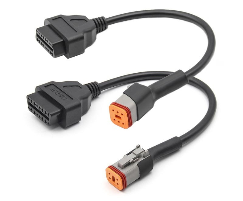 deutsch 6pin to OBD cable
