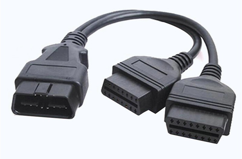 OBD male to female cable