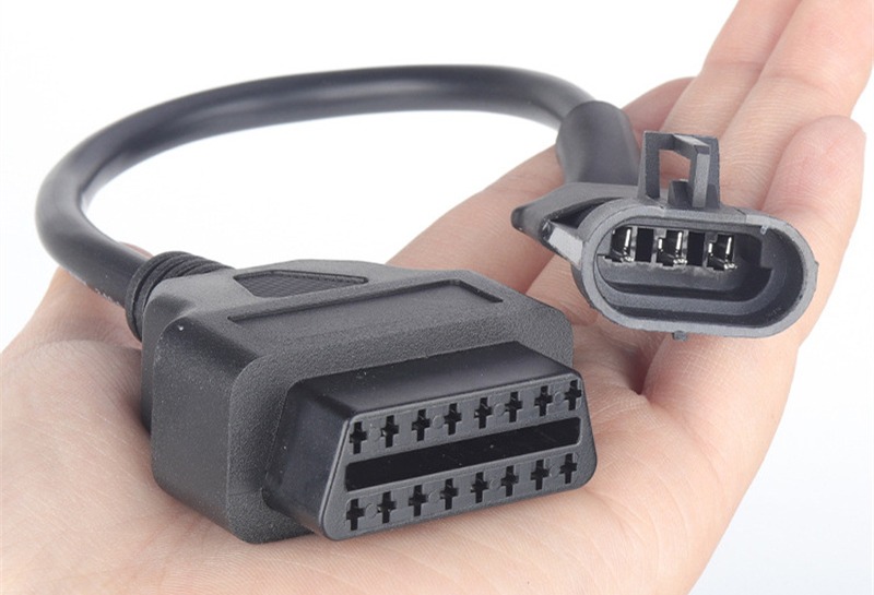 OBD male to AMP super seal 3pin female cable