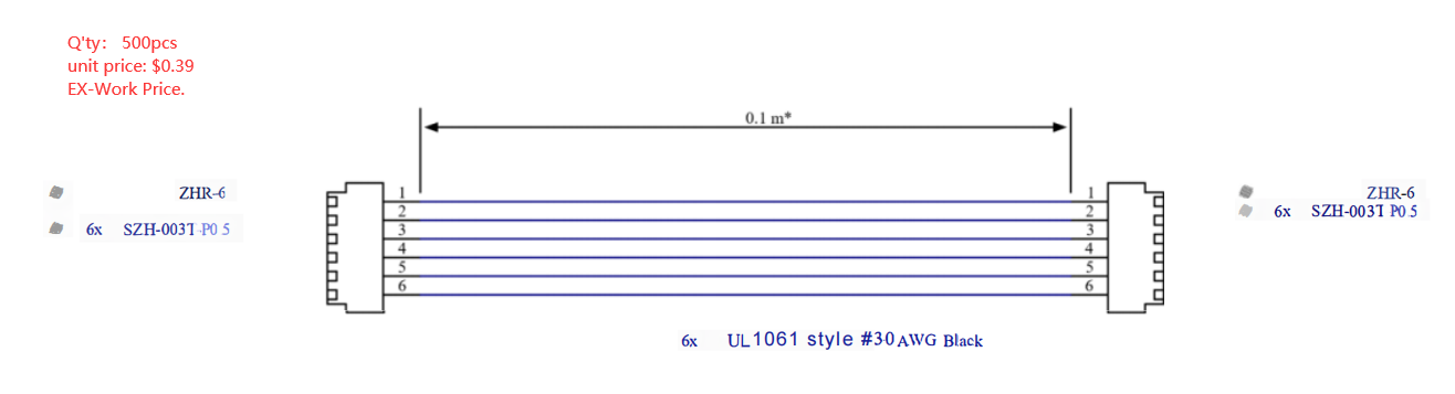 ZHR-6 wire harness