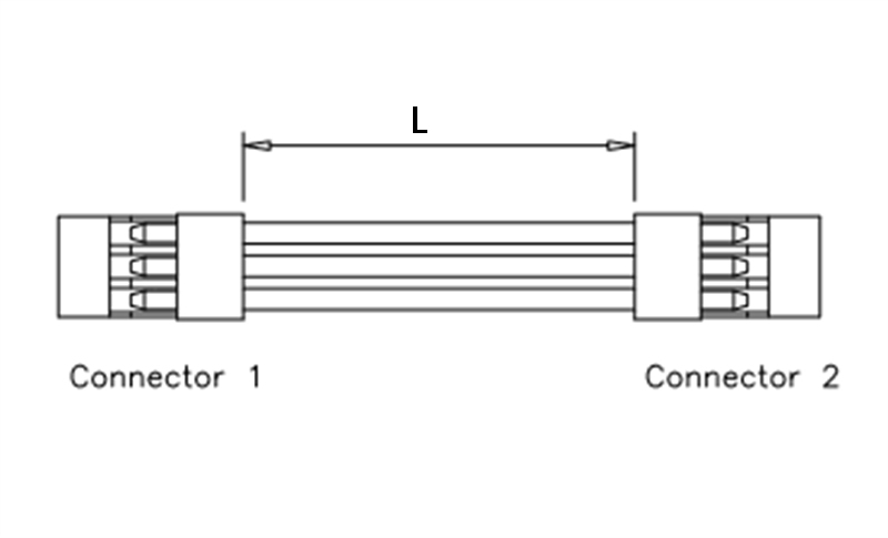 dupont connector wire same direction