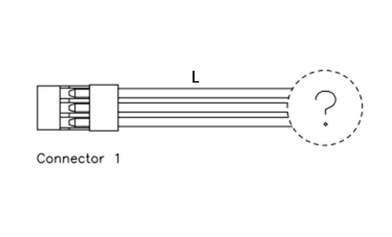 DuPont 2.54 connector wire harness add any fit connectors