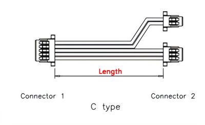 1 to 2 Splitter Wire Harness