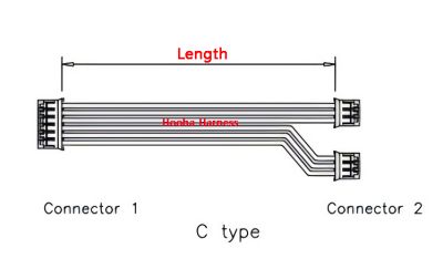 1 to 2 Splitter Wire Harness