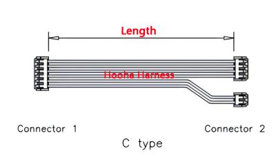1 to 2 Splitter Wire Harness
