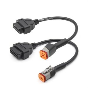 Deutsch DT 4pin 6pin to OBD cable