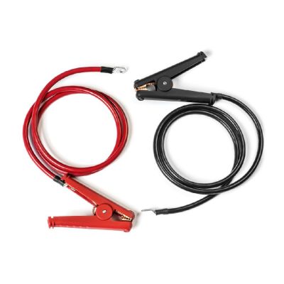 Power 2 AWG 15 Foot Alligator Clamp Battery Cable