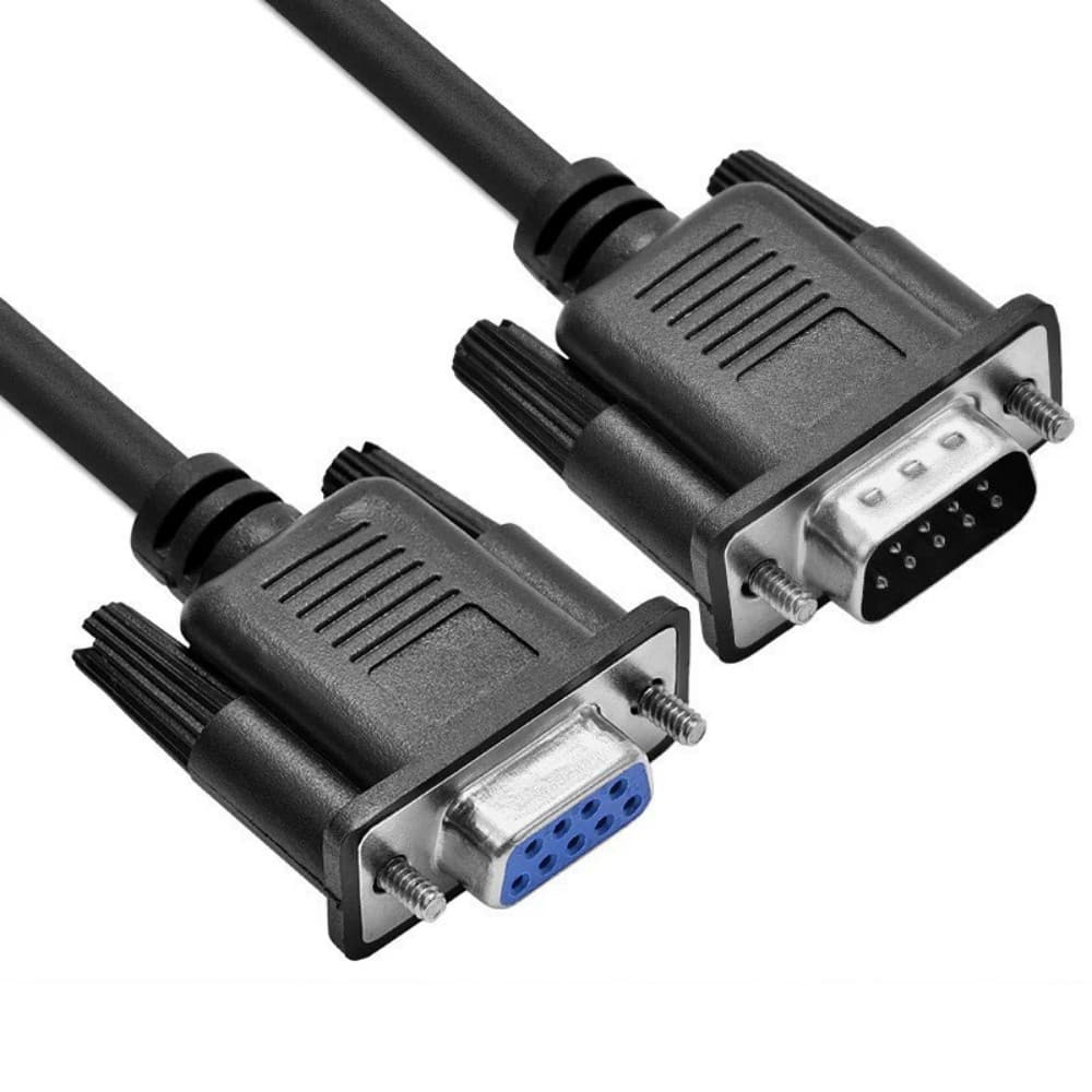 D-sub 9P male to female cable