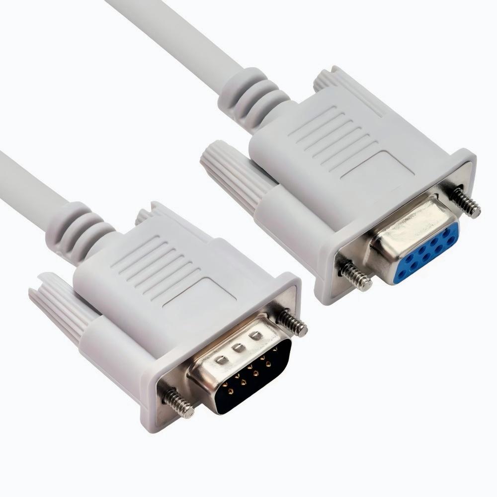 D-sub 9P male to female cable