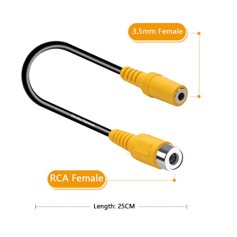3.5 female to RCA female