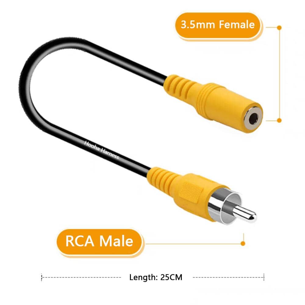 3.5 female to RCA male