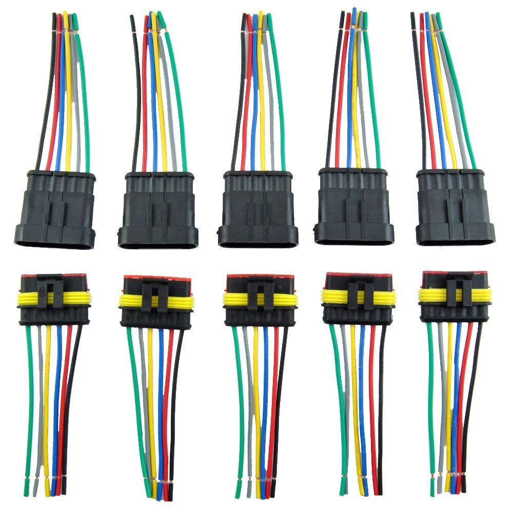 TE connector housing 282090-1 wire harness assembly