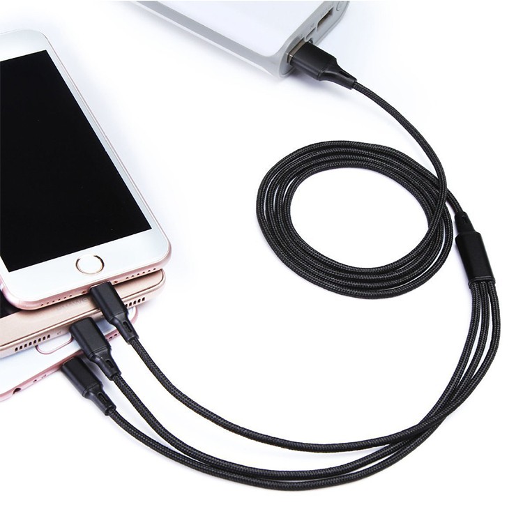 3 in 1 USB charge cable