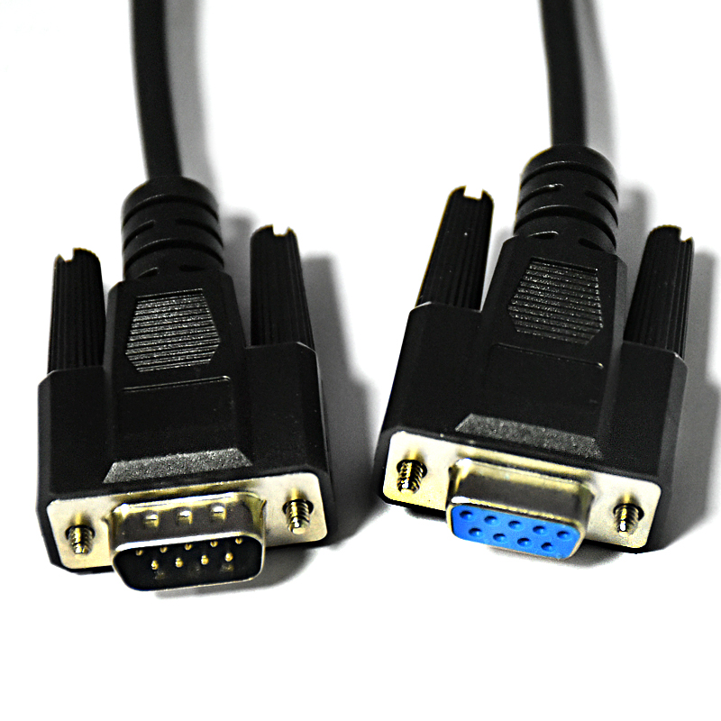 D-sub 9pin RS232 male female to RJ45 8P8C male plug female socket extension convert cable