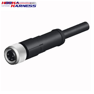LED light IP67 waterprood connector M8 outdoor cable