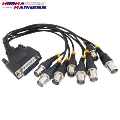 custom wire harness,D-sub Cable,BNC,Communication/ Telecom cable,Computer wire and cable