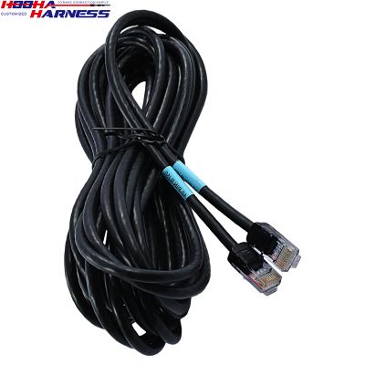 24AWG RJ50 RJ48 male plug UTP 10P10C extension cable for scanner