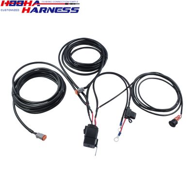 LED light wire harness,Automotive Wire Harness,custom wire harness