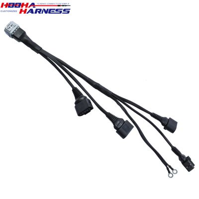 Ignition Coil Wiring Connector 4 way Plug 1J0973724 fit for Audi A4 A6 VW